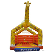 inflatable giraffe bouncy castle